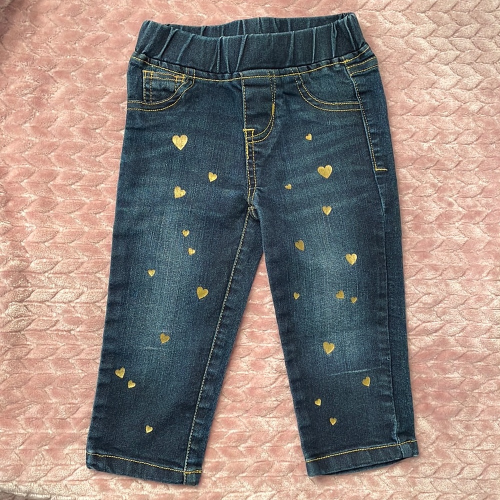 Ruffle Butts Blue Jeans 18-24 Months